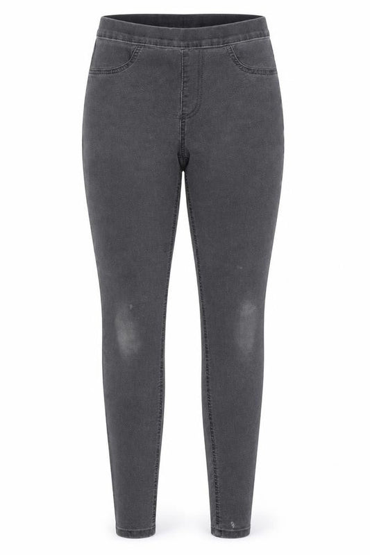 m&s Womens Grey  Denim Jegging Jeans Size 10 L28 in