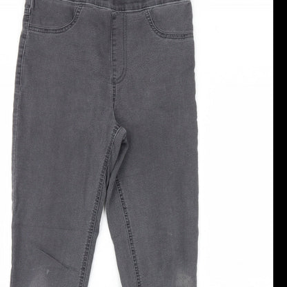 Marks & Spencer Womens Grey  Denim Jegging Jeans Size 10 L28 in