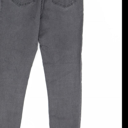 Marks & Spencer Womens Grey  Denim Jegging Jeans Size 10 L28 in