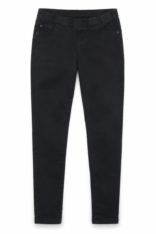 George Womens Black  Denim Skinny Jeans Size 12 L29 in