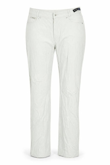 Rosner Womens Ivory   Trousers  Size 12 L30 in