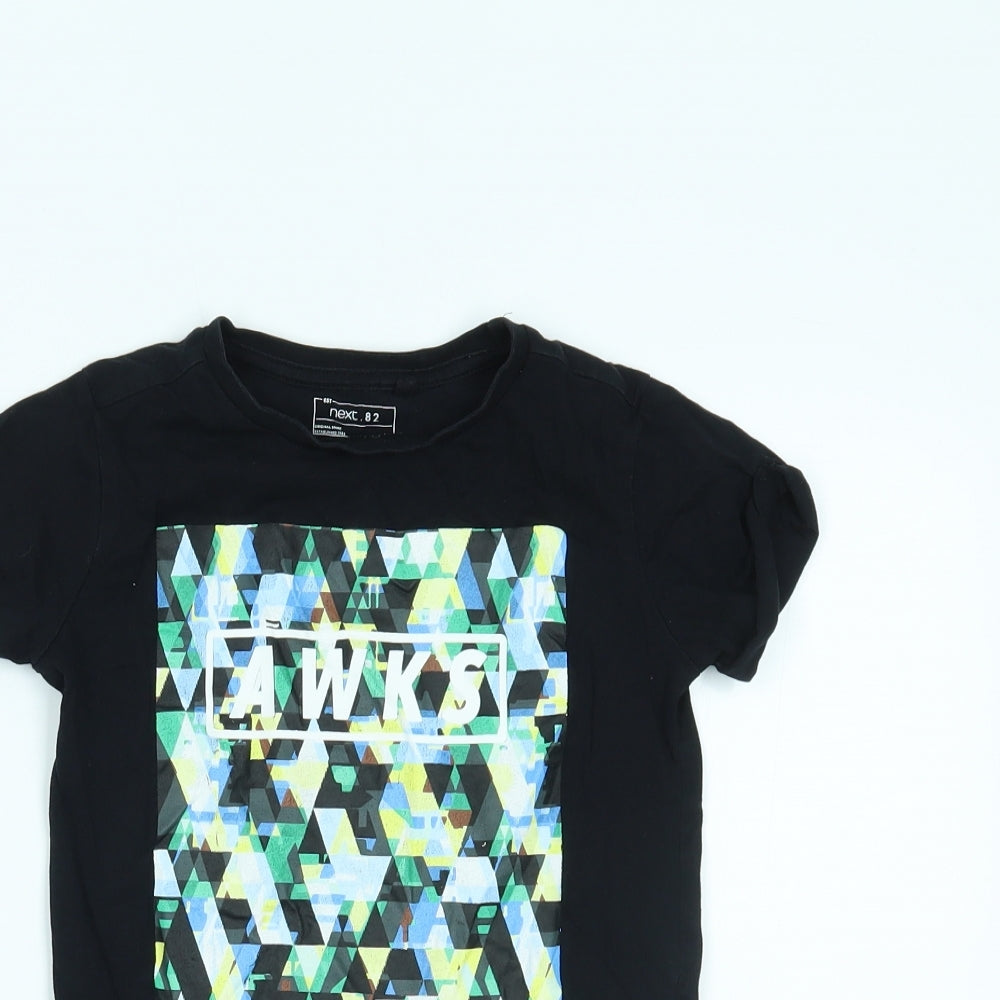 NEXT Boys Black   Basic T-Shirt Size 5 Years