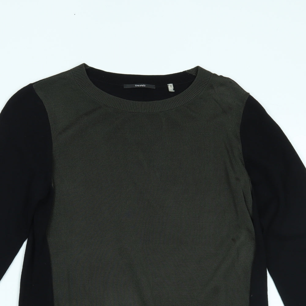 Tahari Womens Black   Basic Blouse Size S