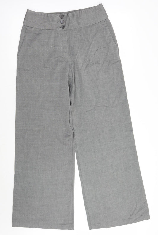 Marks and Spencer Womens Grey   Trousers  Size 10 L31 in