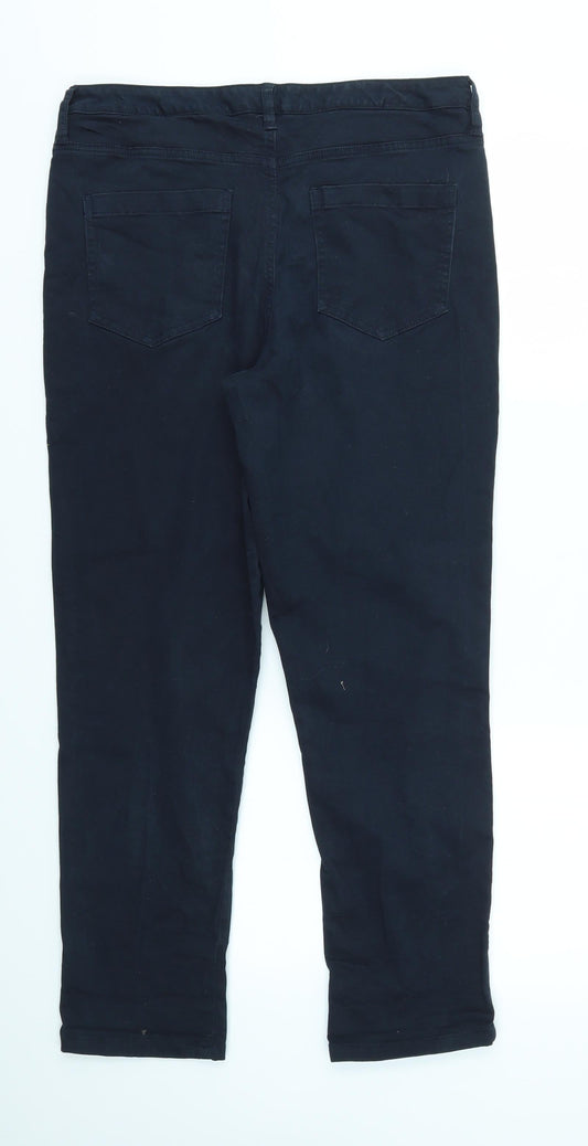 Dorothy Perkins Womens Black   Dress Pants Trousers Size 14 L30 in