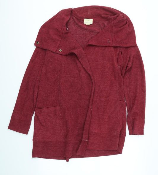 Caslon Womens Purple   Cardigan Jumper Size S