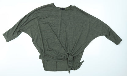New Look Womens Green   Pullover Jumper Size L