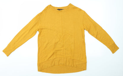 F&F Womens Orange   Pullover Jumper Size 8