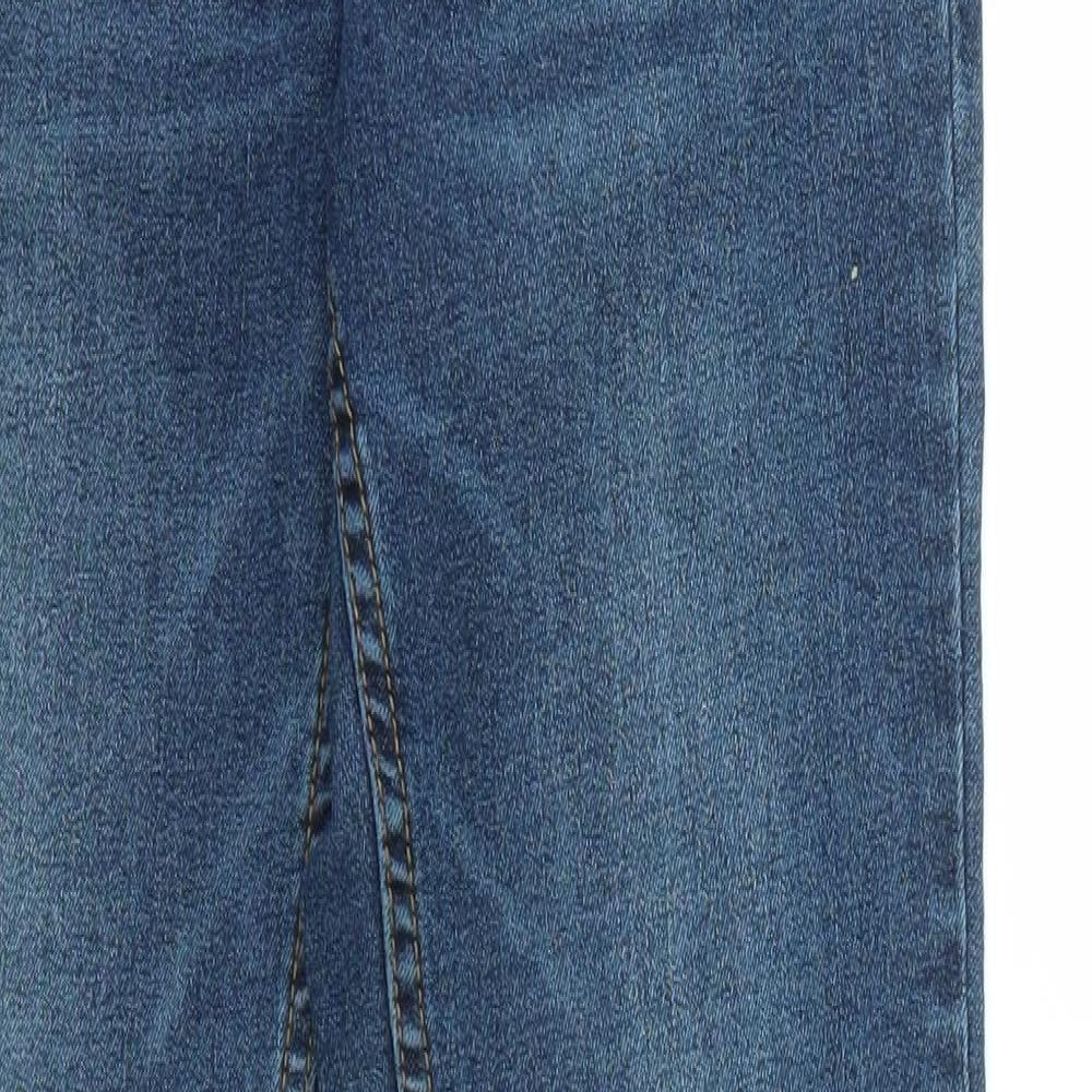 VILLA Womens Blue   Skinny Jeans Size 28 in L30 in
