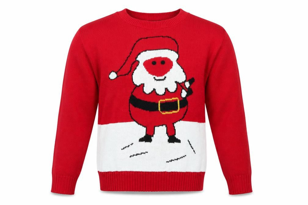 Preworn Mens Multicoloured   Pullover Jumper Size M  - festive christmas