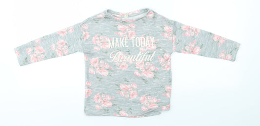 Young Dimension Girls Multicoloured   Basic T-Shirt Size 3-4 Years