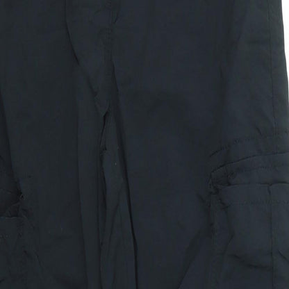 Next Girls Black   Jogger Trousers Size 9 Months
