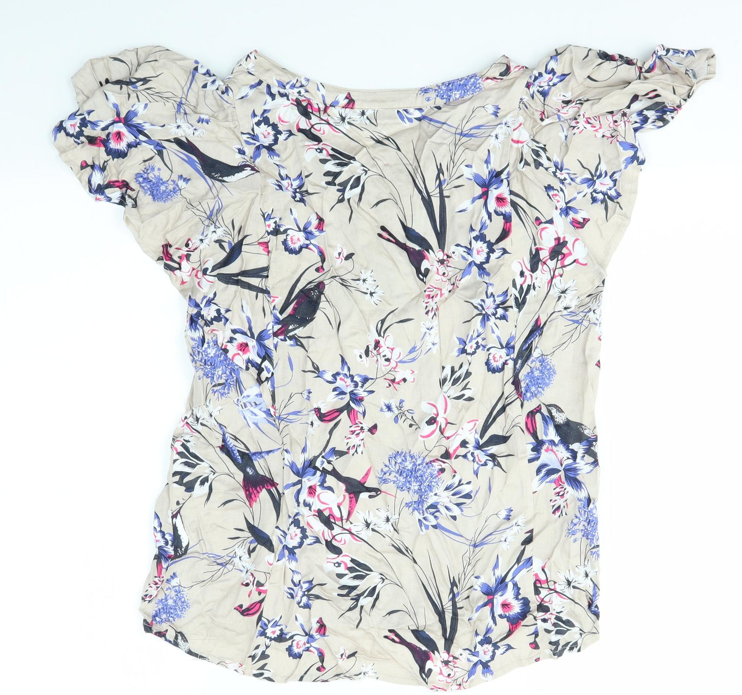 FRANSA Womens Multicoloured   Basic Blouse Size S