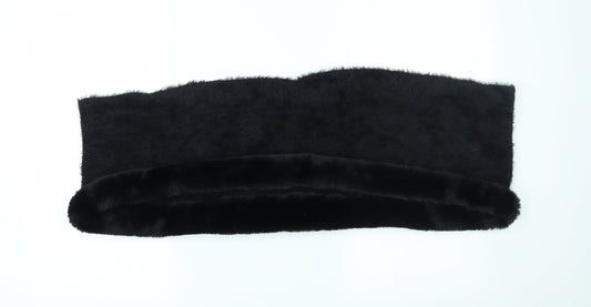 Preworn Womens Black    Scarf   - infinity scarf