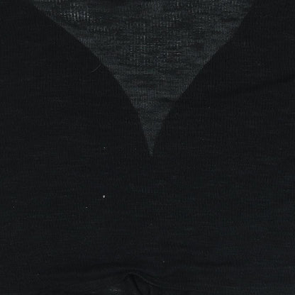 Brand and care label for Atmosphere women’s black cardigan jumper, size UK 14