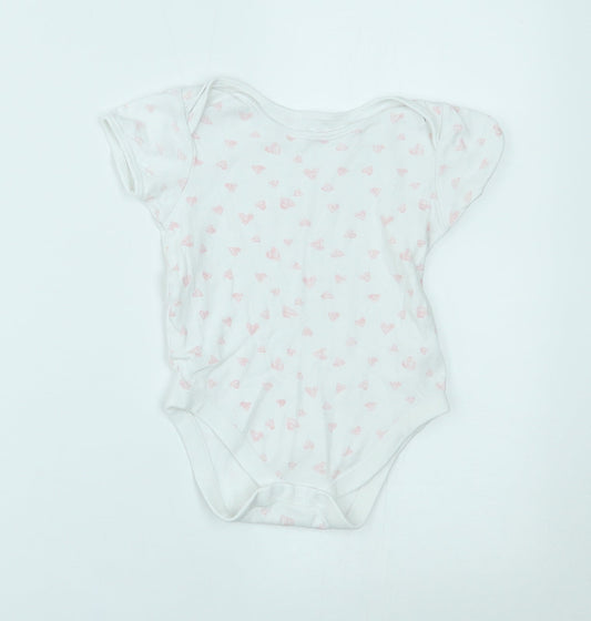 George Baby White   Babygrow One-Piece Size 18-24 Months