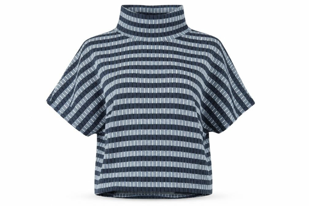 New collections Womens Blue Striped  Pullover Jumper One Size