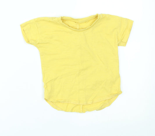 NEXT Baby Yellow   Basic T-Shirt Size 12-18 Months