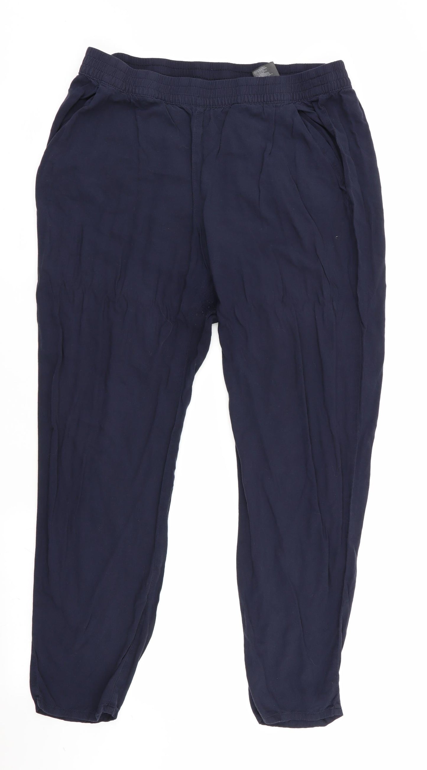 Divided Womens Black   Trousers  Size 16 L28 in