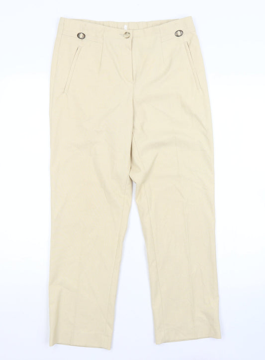 Preworn Womens Yellow   Trousers  Size M L26 in