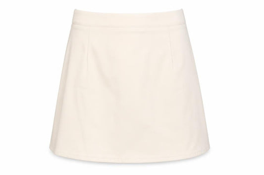 PRETTYLITTLETHING Womens Beige   A-Line Skirt Size 8