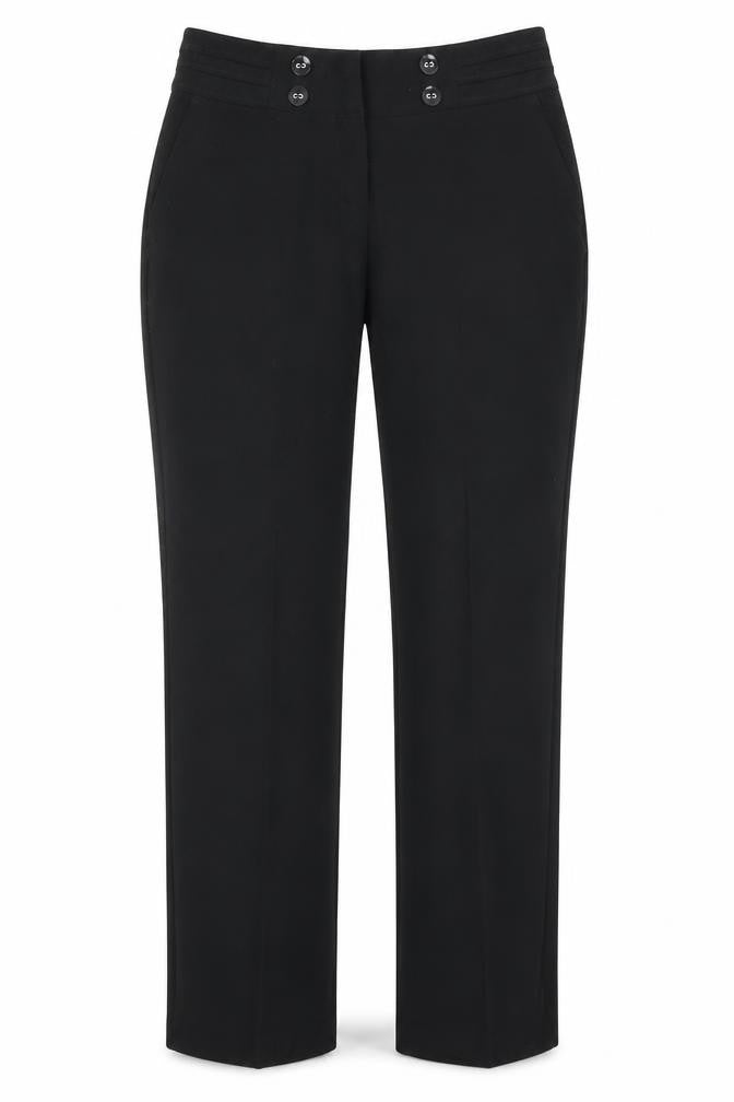 BHS Womens Black   Trousers  Size 10 L30 in