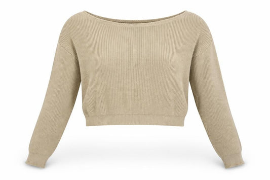 PRETTYLITTLETHING Womens Brown   Pullover Jumper Size L