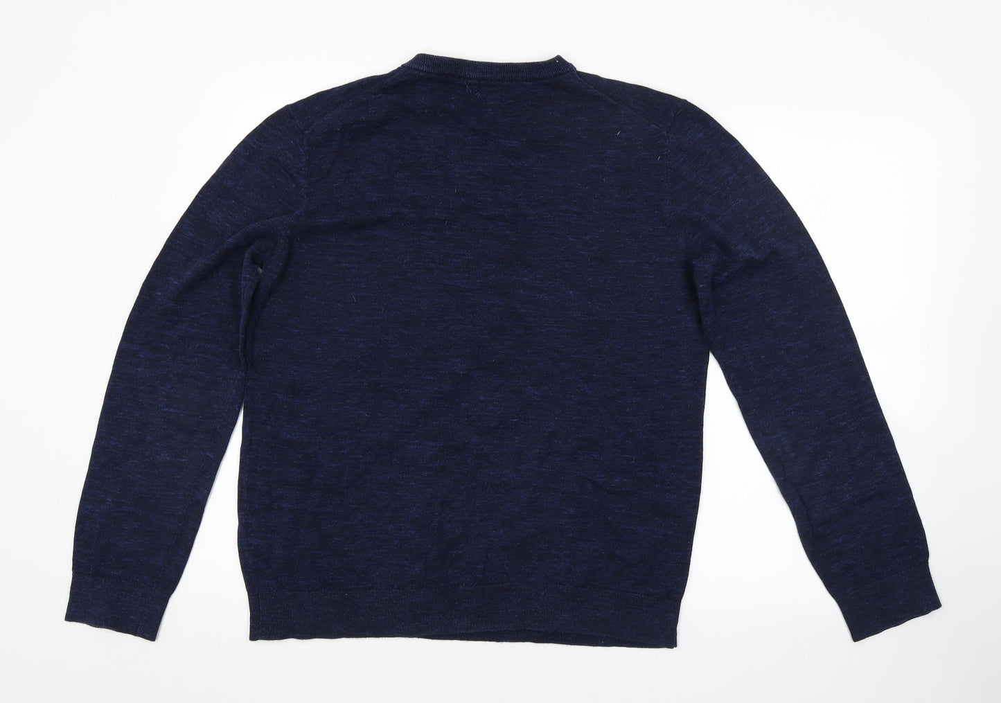 H&M Mens Blue   Pullover Jumper Size L