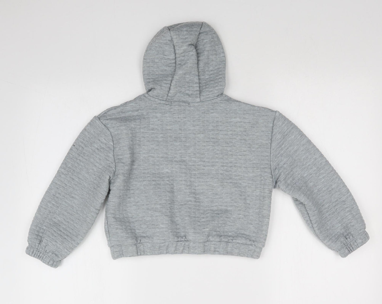 Primark Girls Grey   Pullover Hoodie Size 9-10 Years