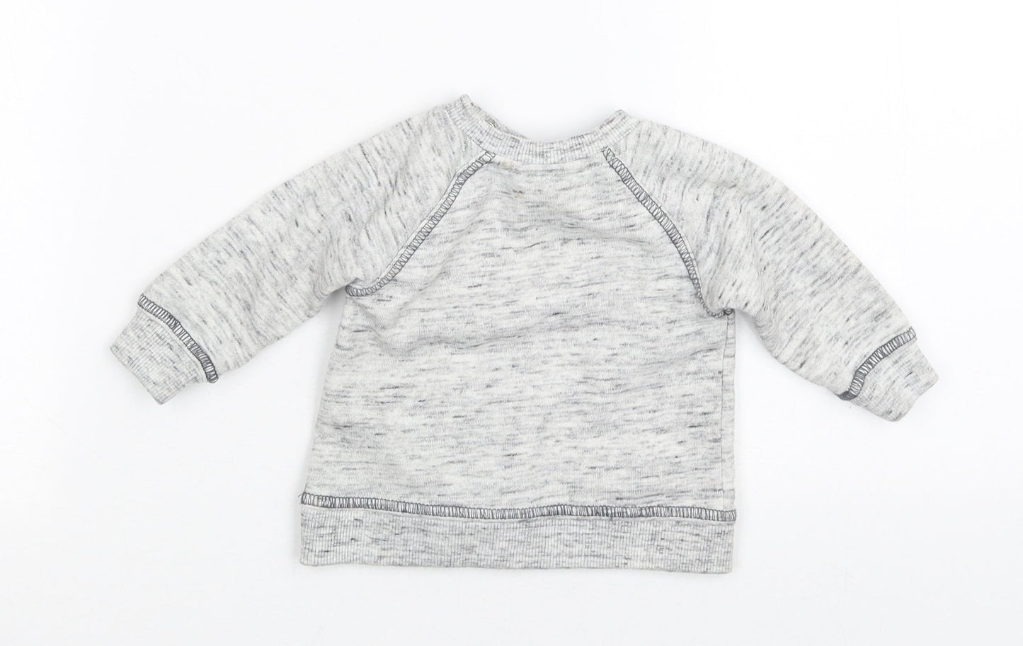 F&F Boys Grey   Pullover Jumper Size 0-3 Months
