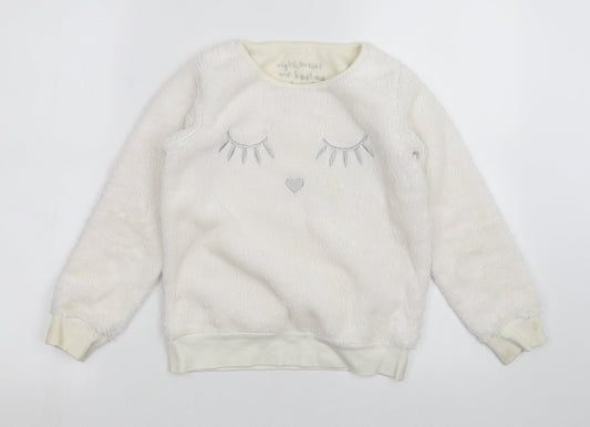 NEXT Girls White   Top Pyjama Top Size 9 Years