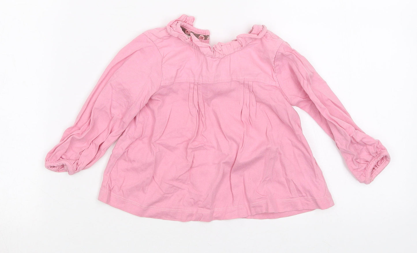 Monsoon Girls Pink   Basic T-Shirt Size 6-9 Months