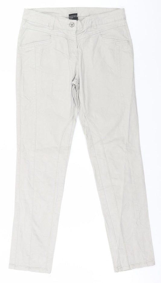 Up fashion Womens Grey   Trousers  Size 38 L29 in