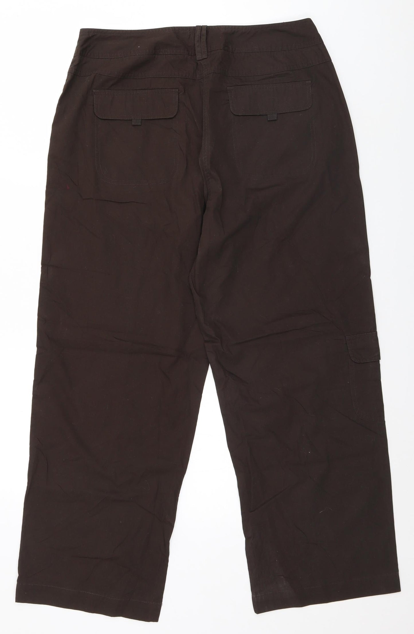 BM Womens Brown   Trousers  Size 16 L26 in