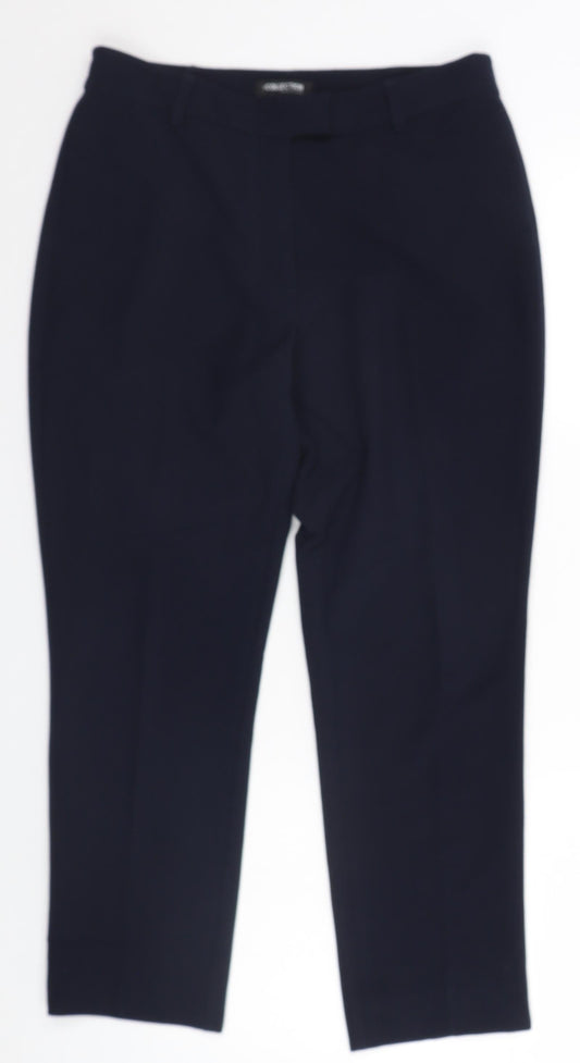 Debenhams Womens Blue   Trousers  Size 10 L23 in - Short