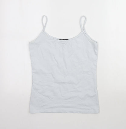 Zara Womens Blue   Camisole T-Shirt Size M