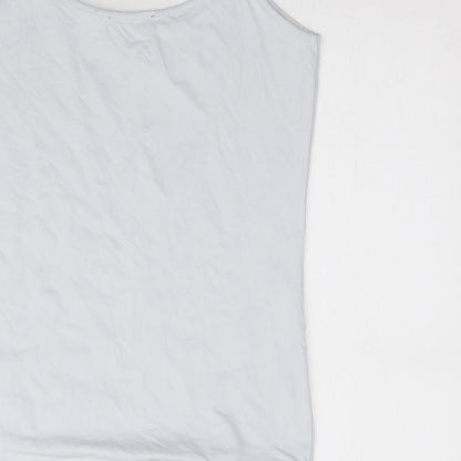 Zara Womens Blue   Camisole T-Shirt Size M