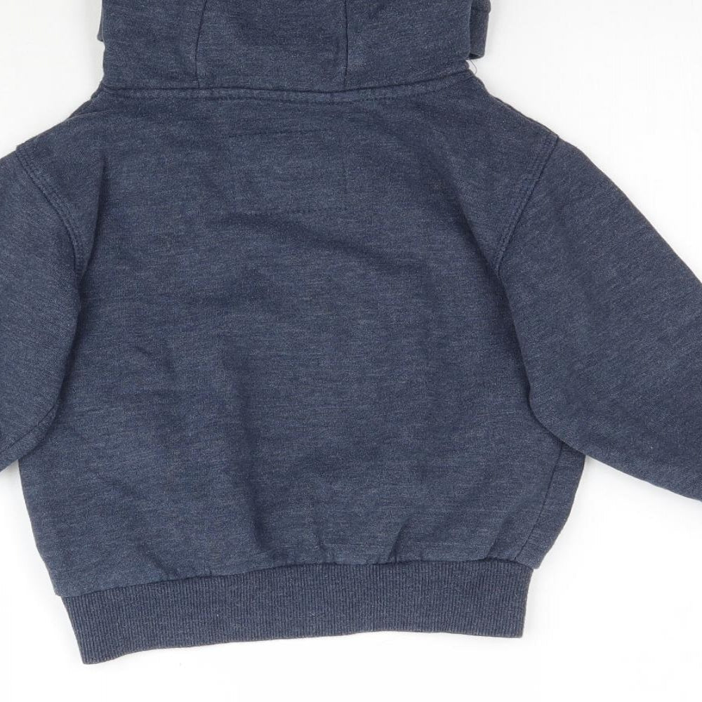Rebel Boys Blue   Pullover Hoodie Size 3-4 Years
