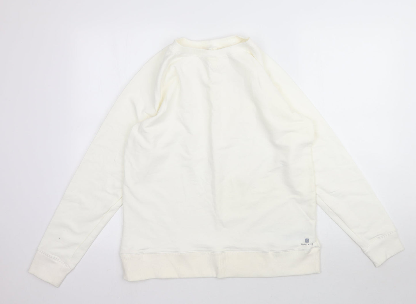 Oxylan Womens White   Pullover Sweatshirt Size XL