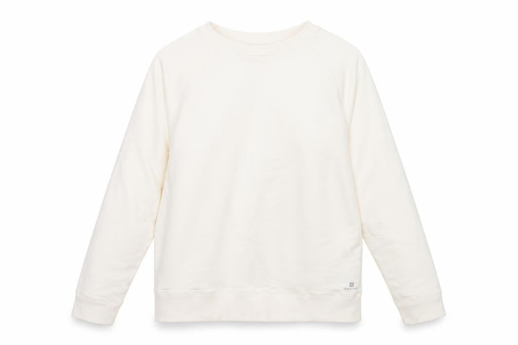 Oxylan Womens White   Pullover Sweatshirt Size XL