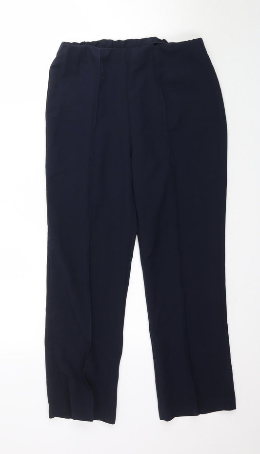 Julipa Womens Blue   Trousers  Size 10 L25 in