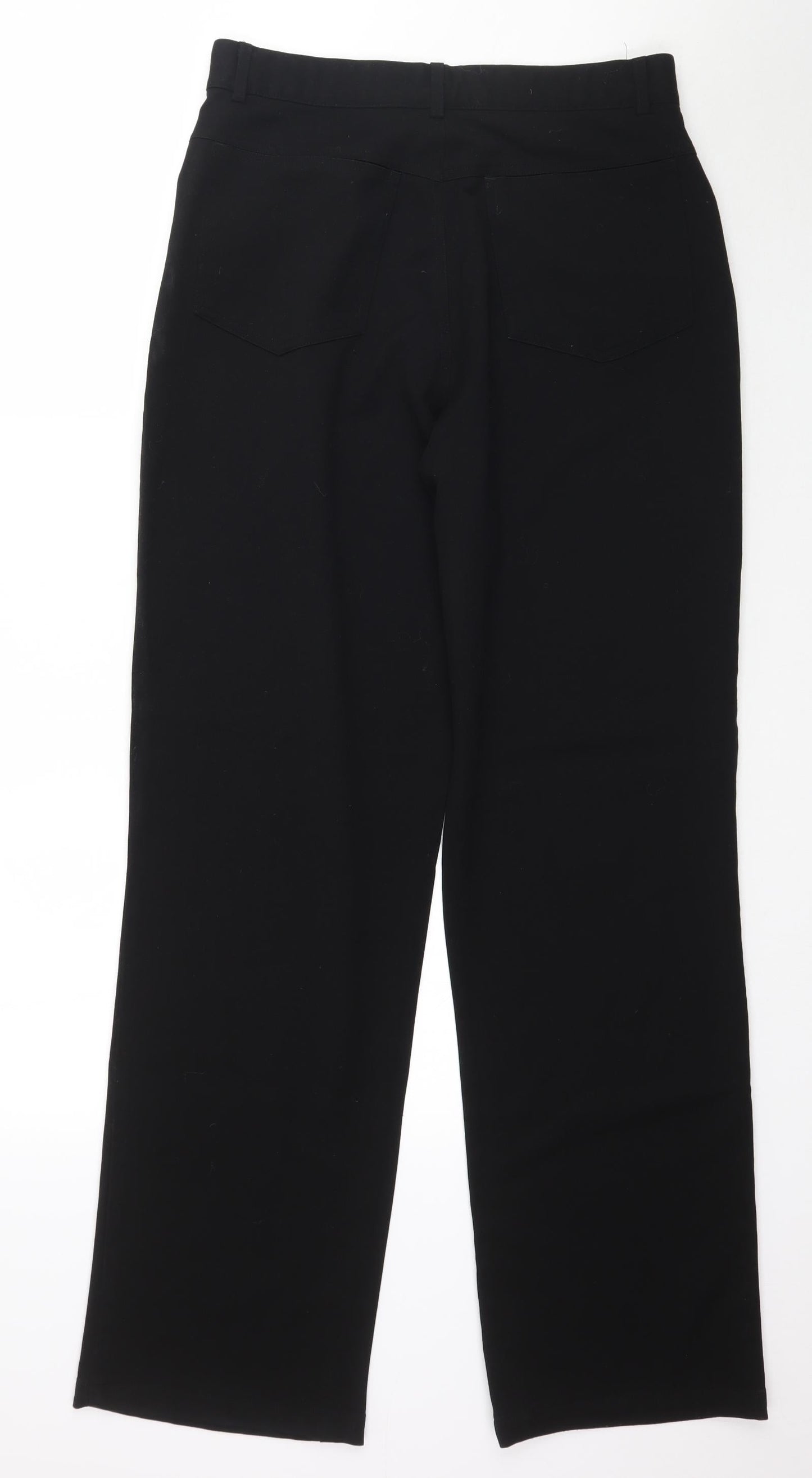 Duke Womens Black   Trousers  Size M L32 in