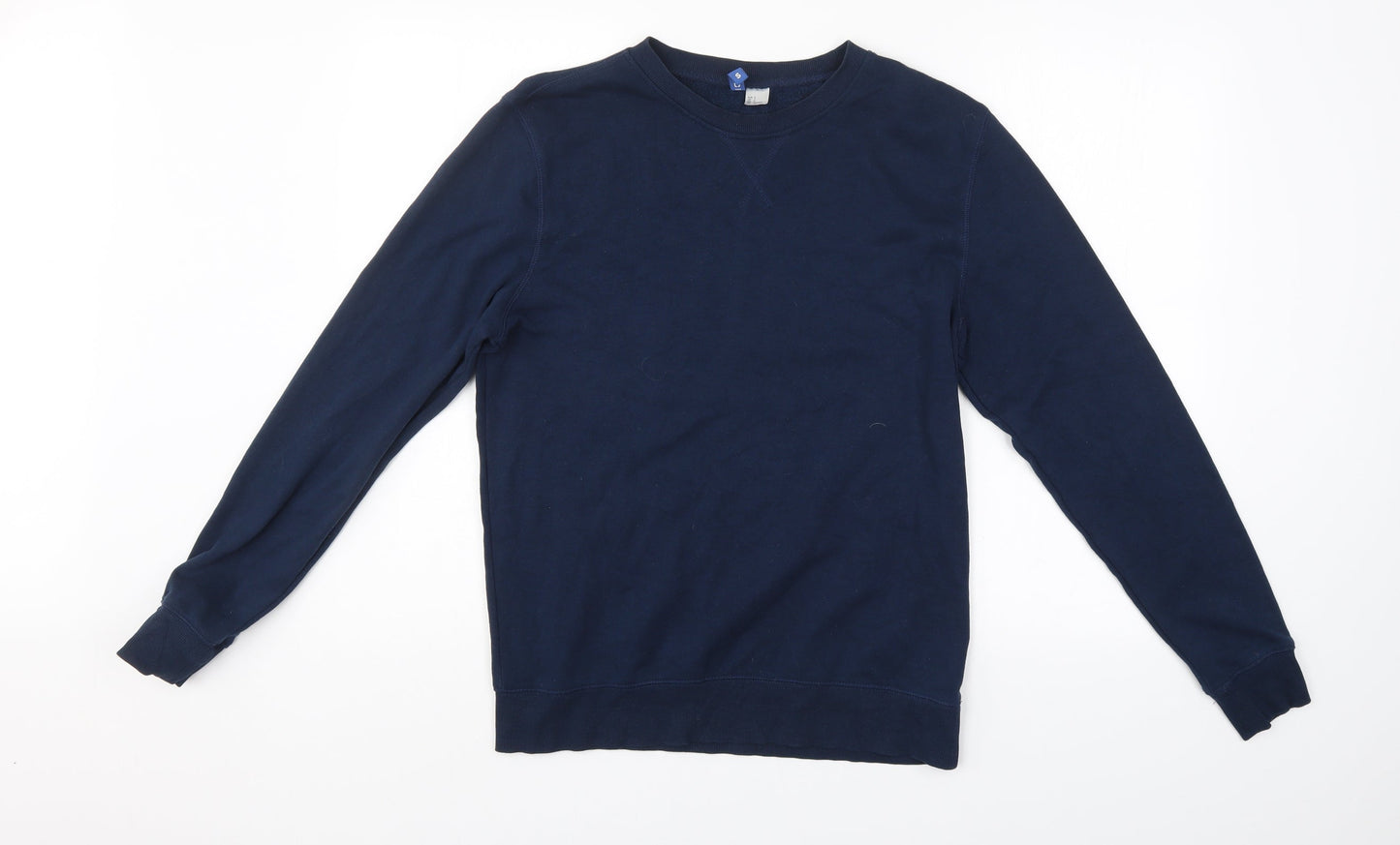 Divided Mens Blue   Pullover Sweatshirt Size S