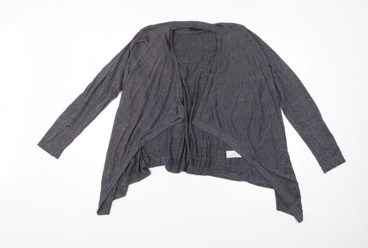 Papaya Womens Grey   Shrug Jumper Size M