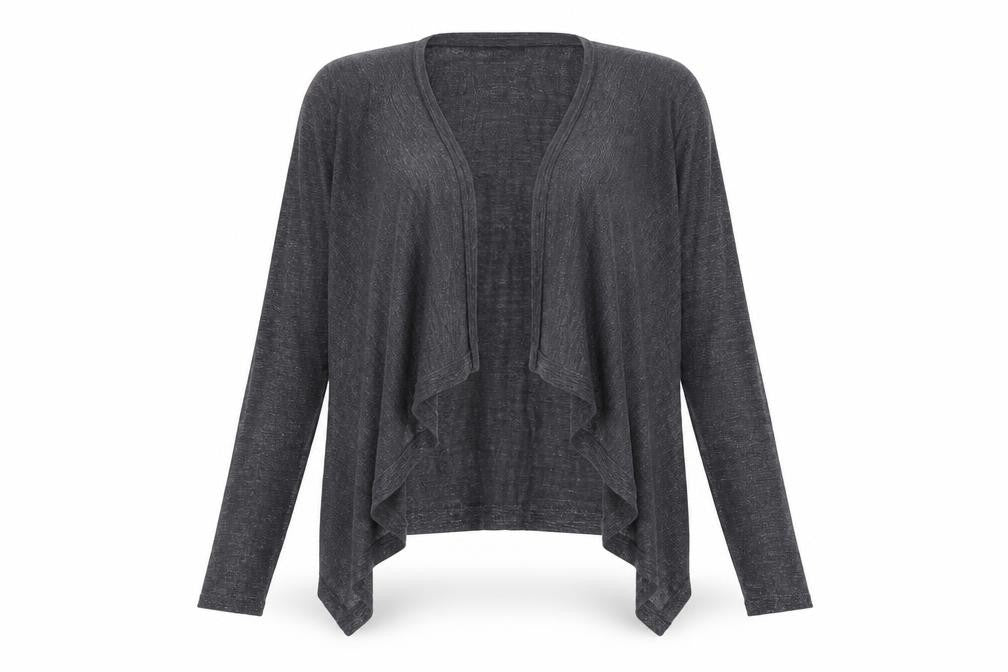 Papaya Womens Grey   Shrug Jumper Size M