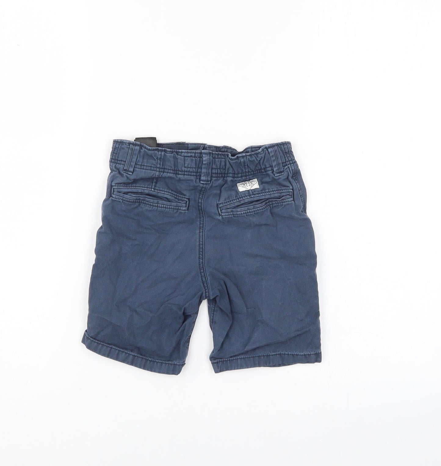 LOGG Boys Blue  Denim Chino Shorts Size 5-6 Years