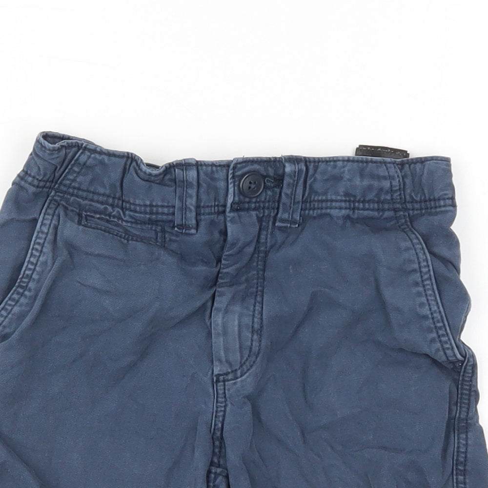 LOGG Boys Blue  Denim Chino Shorts Size 5-6 Years