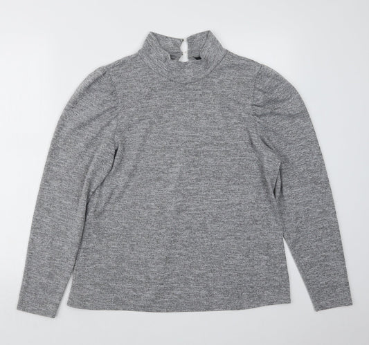 M&Co Womens Grey   Pullover Jumper Size 16