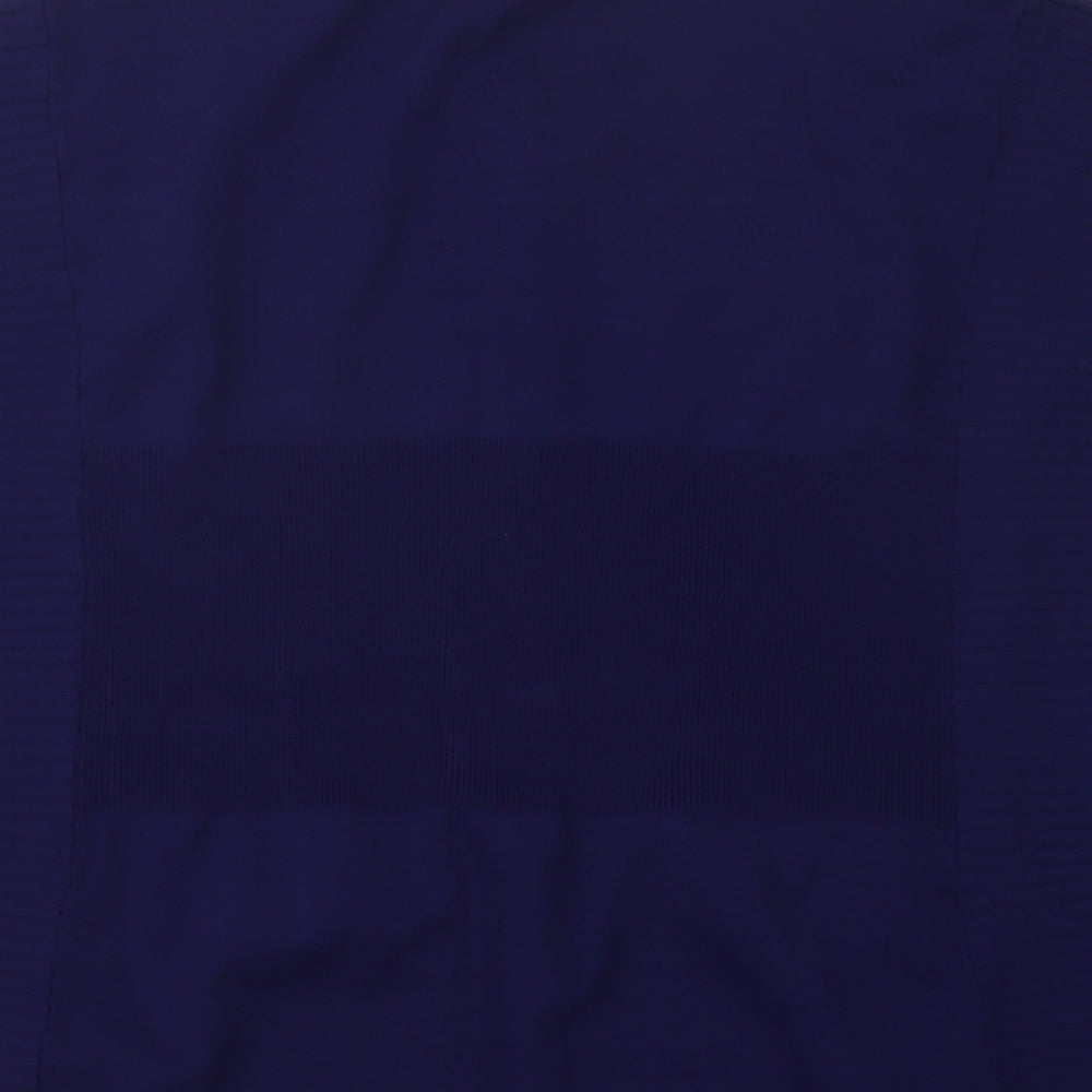 Vida Vi Womens Blue  Knit Pullover Jumper Size S