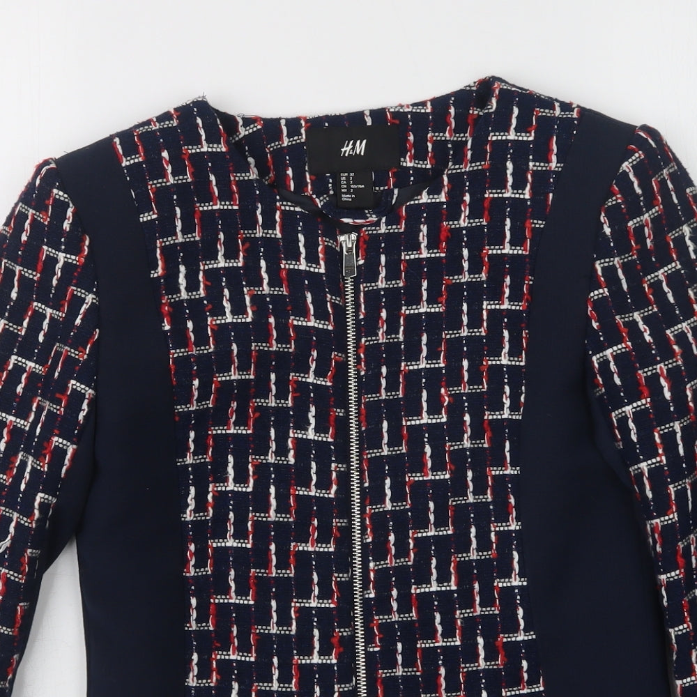H&M Womens Blue   Jacket  Size 4